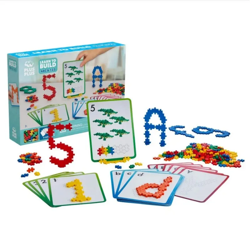 PLUS PLUS ABC 123 SET