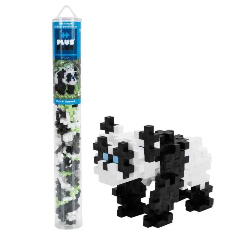 PLUS-PLUS PANDA / 100 PCS. TUBE