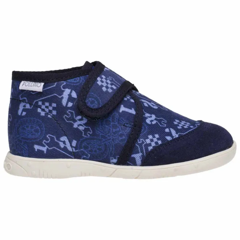 POLLINO KUCNE PAPUCE RACE BLU