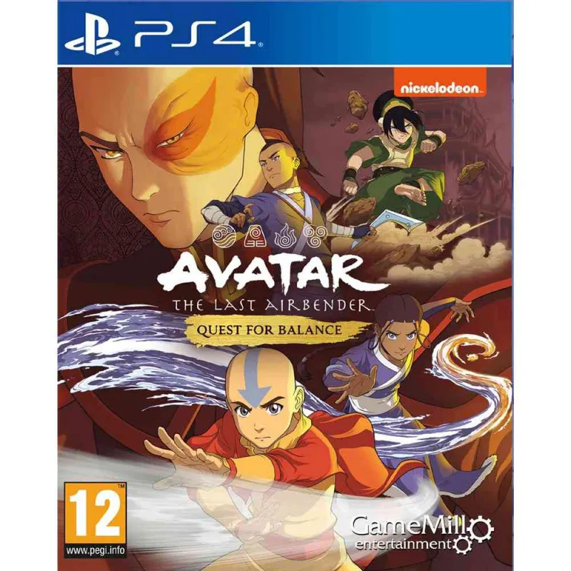PS4 AVATAR THE LAST AIRBENDER - QUEST FOR BALANCE