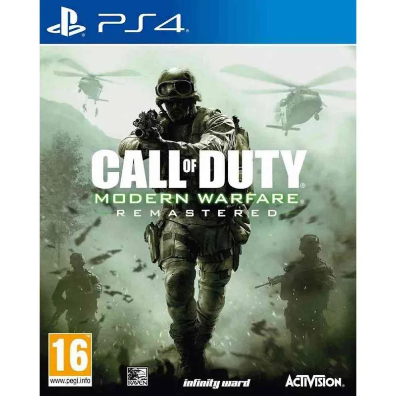 PS4 CALL OF DUTY 4 - MODERN WARFARE REMASTERED