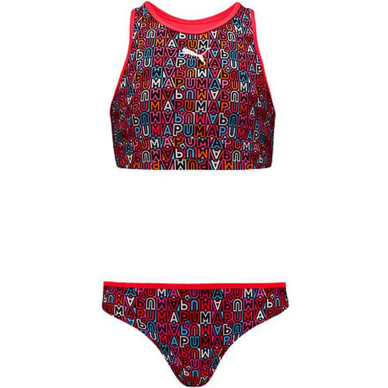 PUMA DVODELNI KUPACI ZA DEVOJCICE PRINTED BIKINI SET 1P
