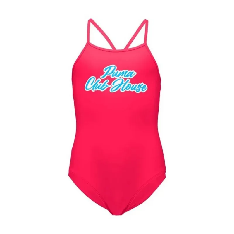 PUMA JEDNODELNI KUPACI ZA DEVOJCICE CLUB HOUSE SWIMSUIT 1P