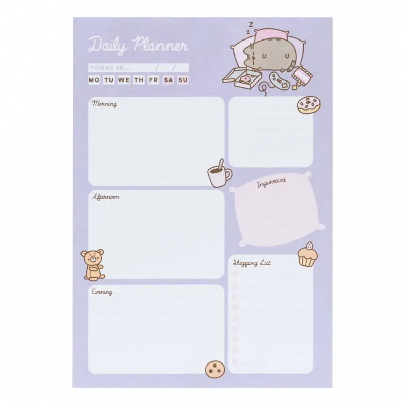 PUSHEEN DNEVNI PLANER MOMENTS