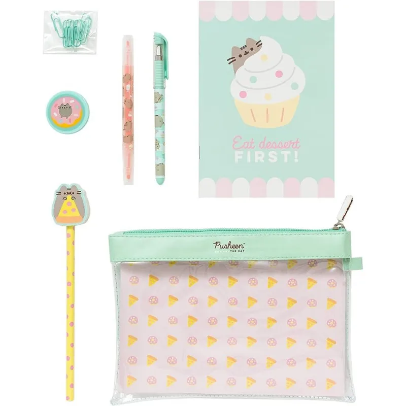 PUSHEEN FOODIE SKOLSKI SET