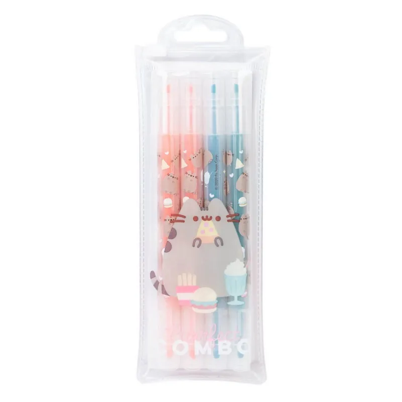 PUSHEEN FOODIE TEKST MARKERI SET 4 BOJE