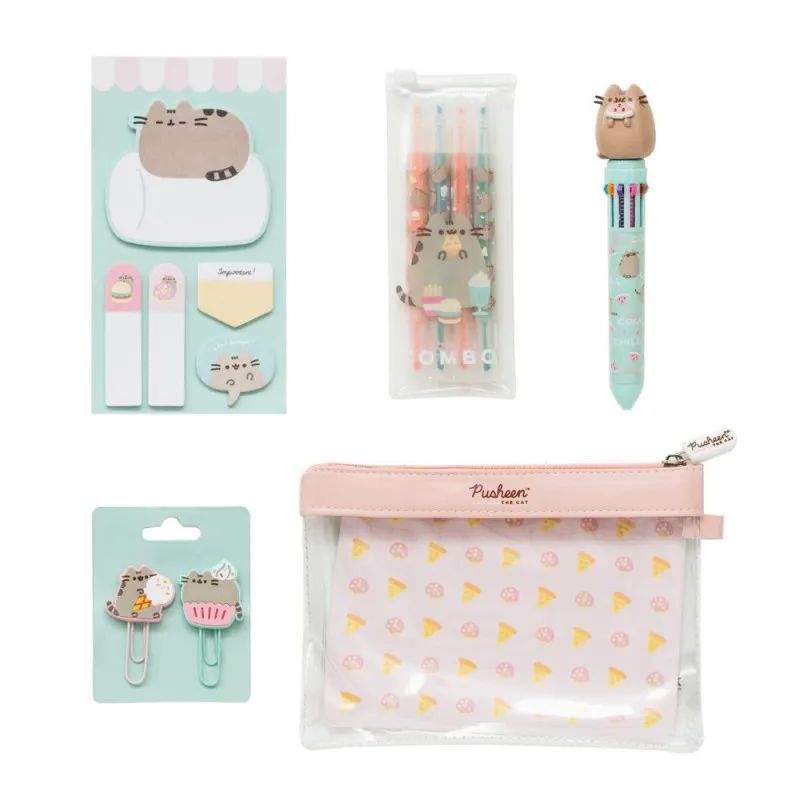 PUSHEEN SKOLSKI SET