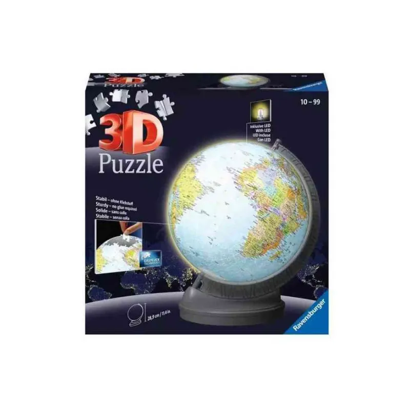 RAVENSBURGER 3D PUZZLE (SLAGALICE) -  GLOBUS
