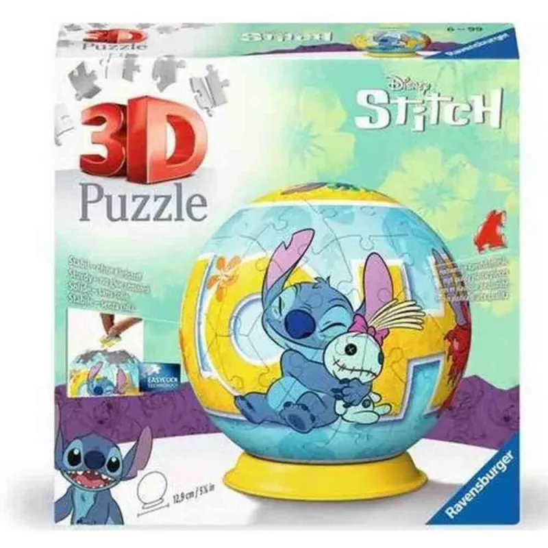 RAVENSBURGER 3D PUZZLE (SLAGALICE) -  STITCH 3D
