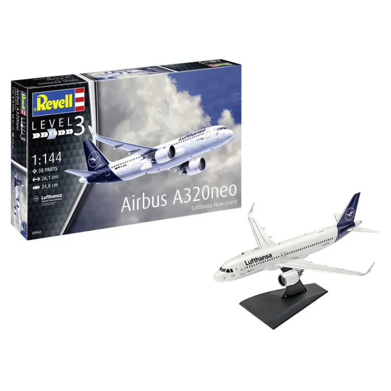 REVEL MAKETA MODEL SET AIRBUS A320 NEO LUFTHANSA