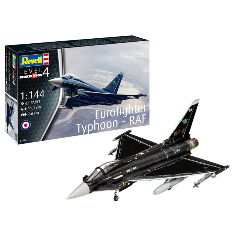 REVELL MAKETA EUROFIGHTER TYPHOON - RAF