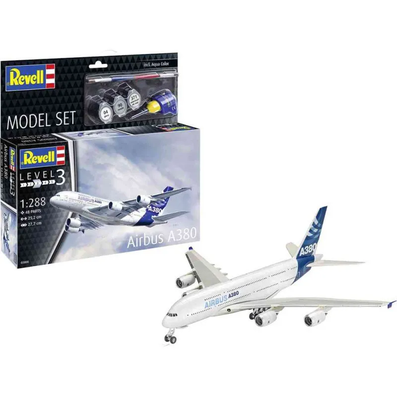 REVELL MAKETA MODEL SET AIRBUS A380