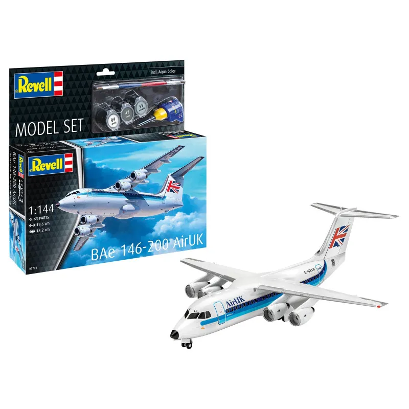 REVELL MAKETA MODEL SET BAE 146 RJ85