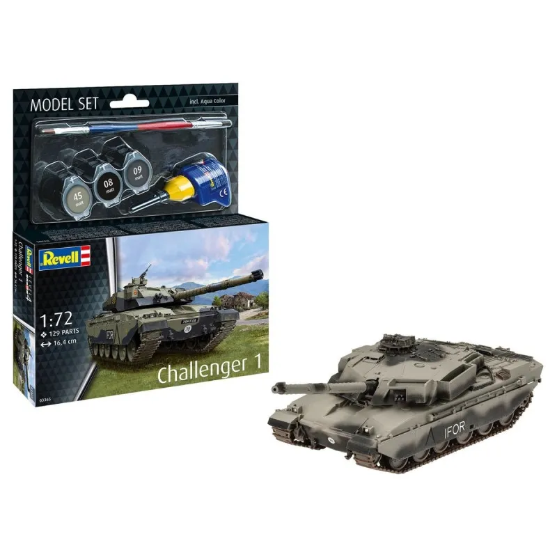 REVELL MAKETA MODEL SET  CHALLENGER 1