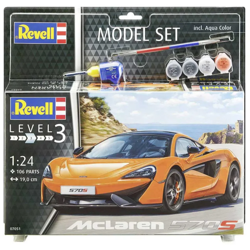 REVELL MAKETA MODEL SET MCLAREN 570S