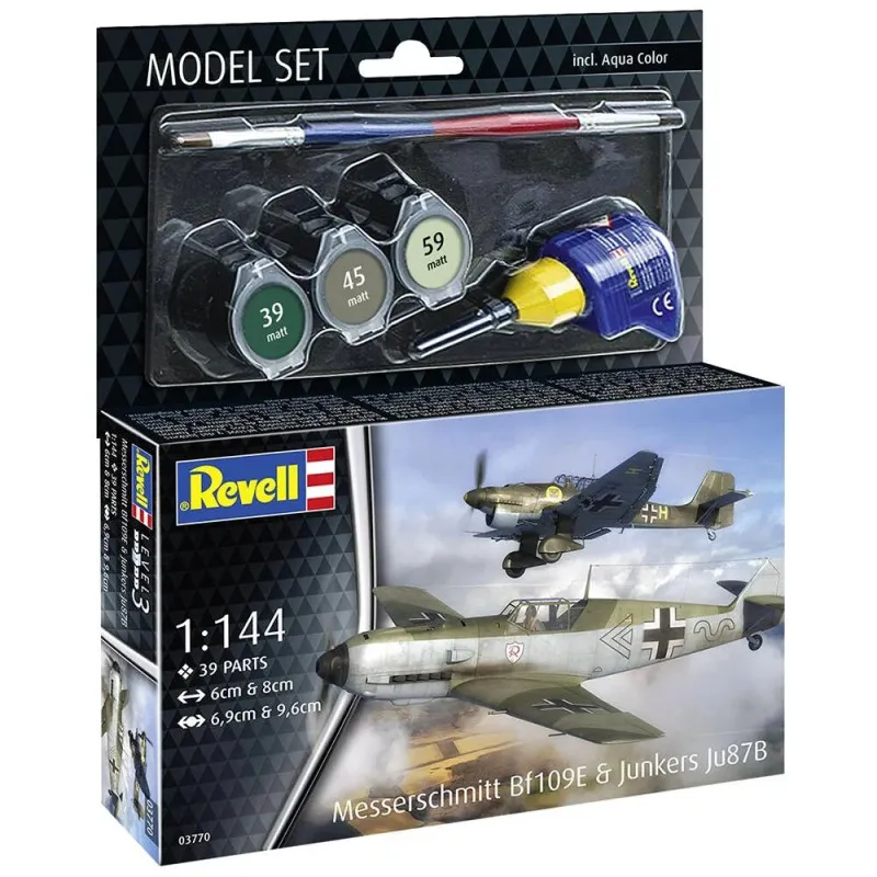 REVELL MAKETA MODEL SET MESSERSCHMITT P1099A   P SERIES