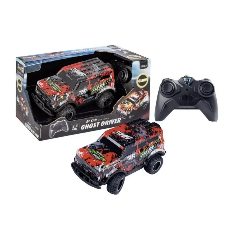 REVELL MAKETA RC CAR "GHOST DRIVER - RED"