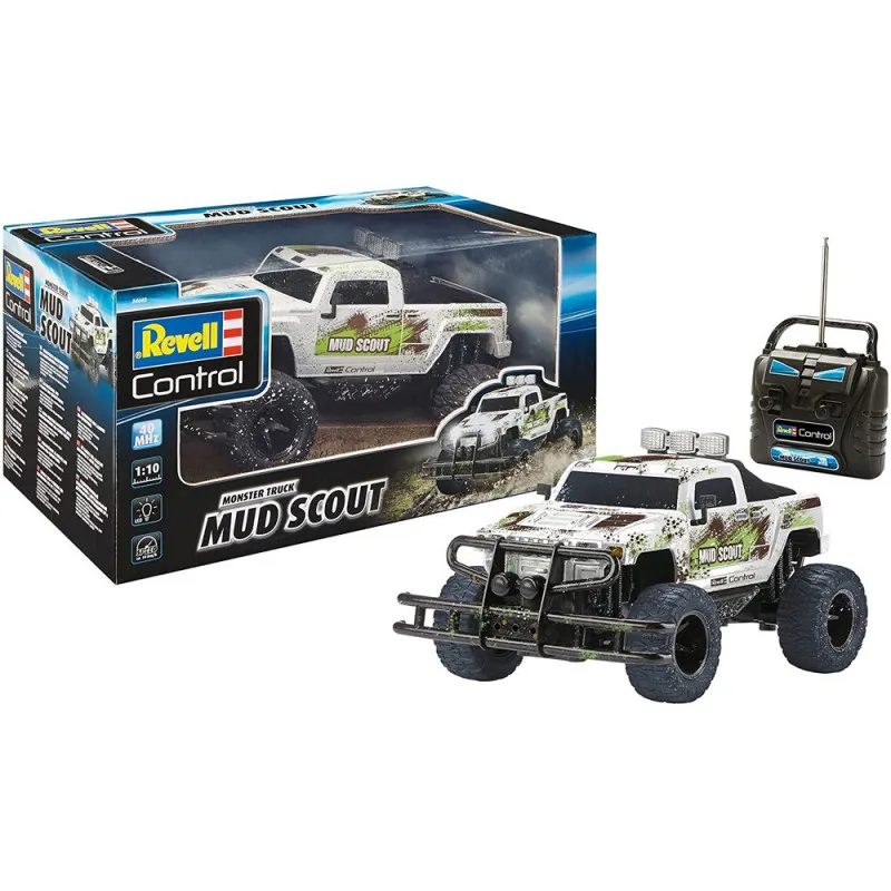 REVELL MAKETA RC MONSTER TRUCK "MUD SCOUT"