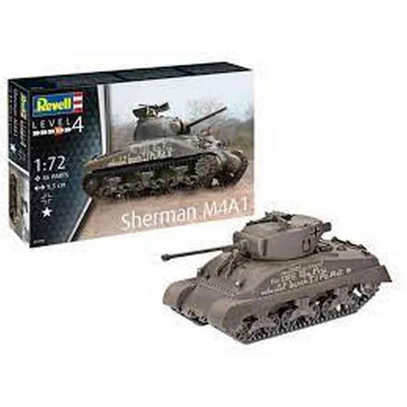 REVELL MAKETA SHERMAN M4A1