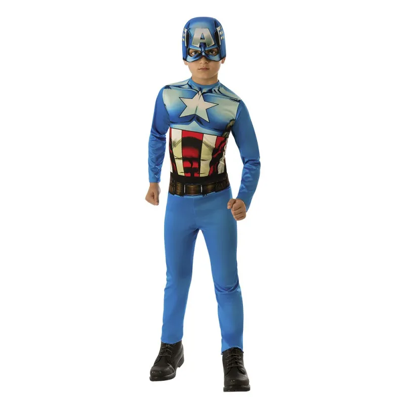 RUBIES KOSTIM CAPTAIN AMERICA 7-8 GOD