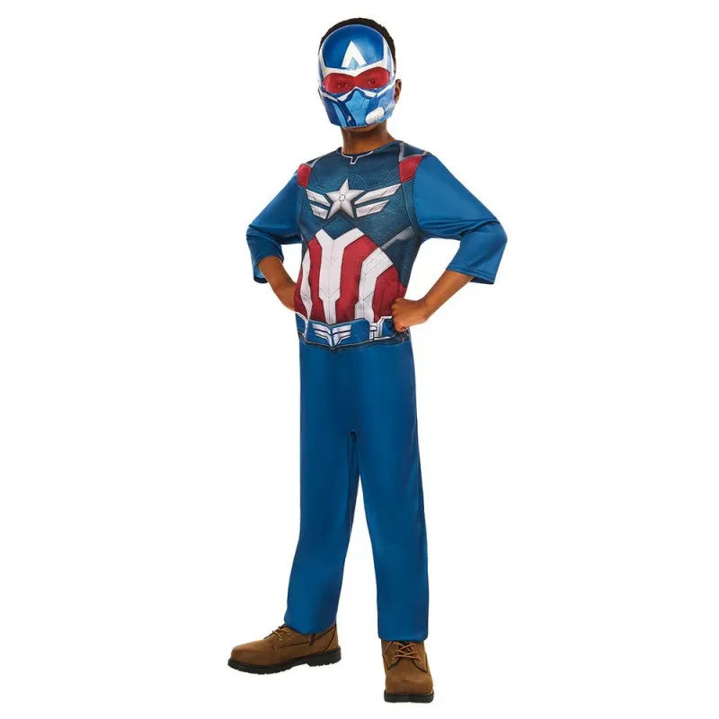 RUBIES KOSTIM CLASSIC CAPTAIN AMERICA 5-6 GOD