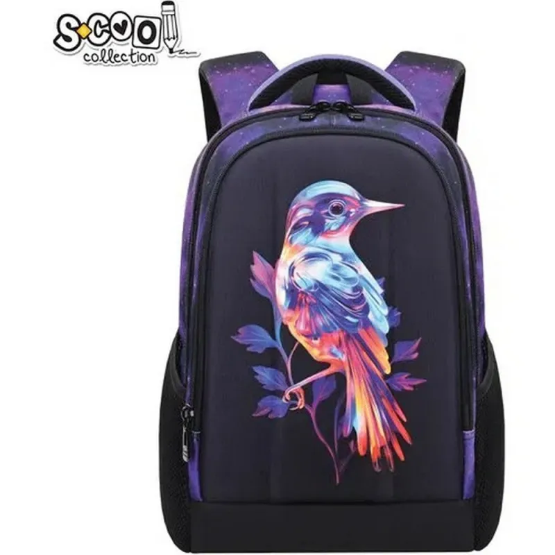 S-COOL RANAC OJACANA LEDJA SA CVRSTIM PREDNJIM DZEPOM BIRD 40*29*14CM SC2951
