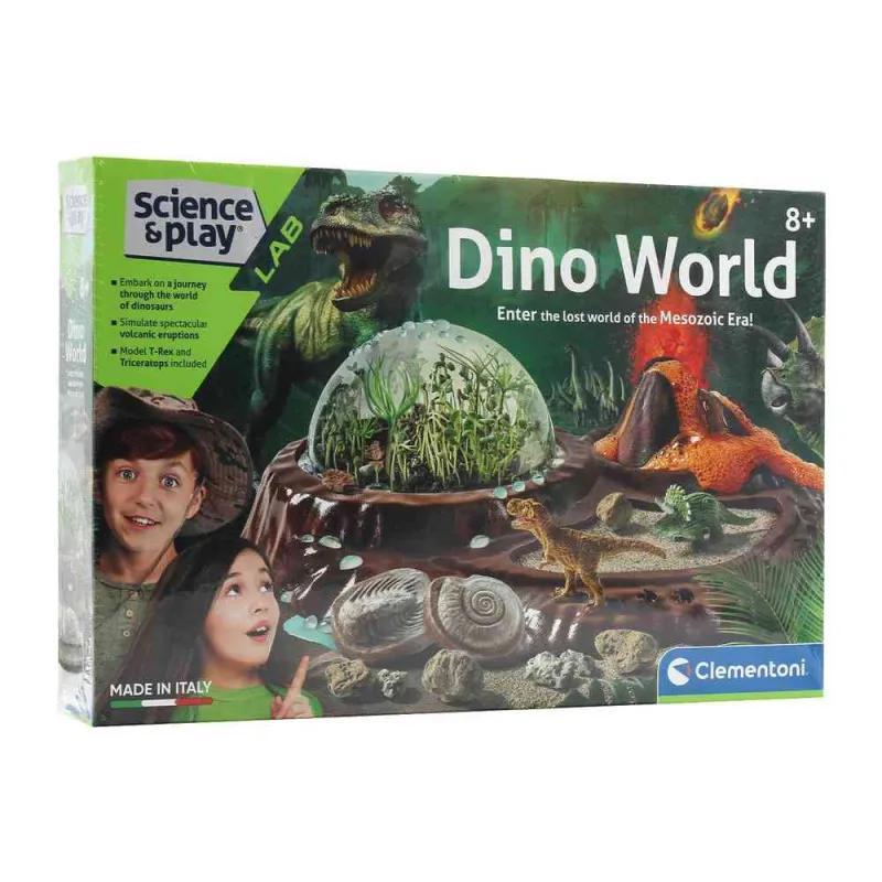 SCIENCE AND PLAY DINO WORLD EDU SET