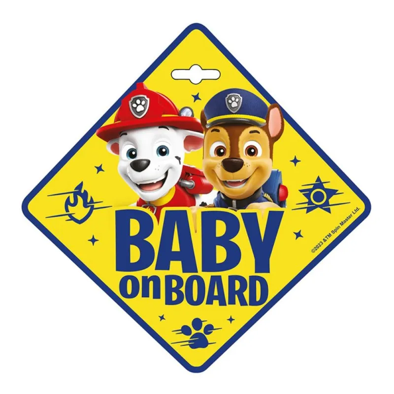 SEVEN NALEPNICA ZA AUTOMOBIL BEBA U AUTU PAW PATROL BOY