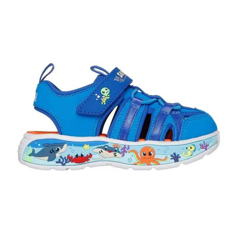 SKECHERS POLUSANDALE PLAY SCENE SPLASH
