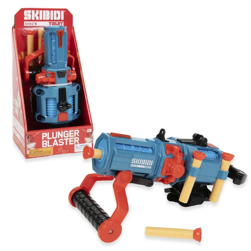 SKIBIDI TOILET PLUNGER BLASTER