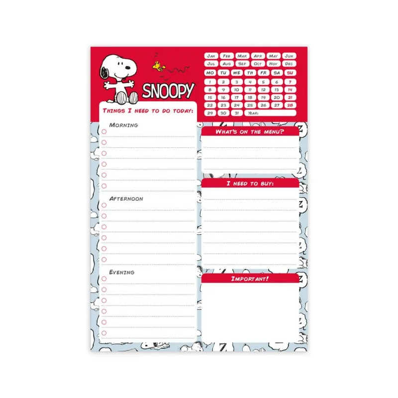 SNOOPY TO DO LIST