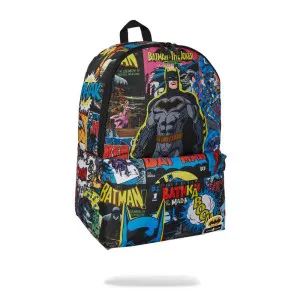 SPACE JUNK Batman Comic Book Covers Crni Školski Ranac