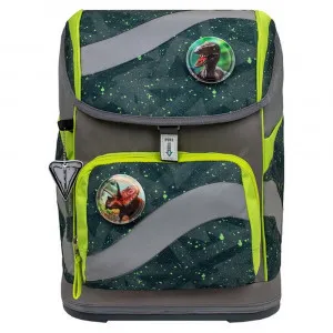 Spektra Green Splash Zeleni Školski Ranac