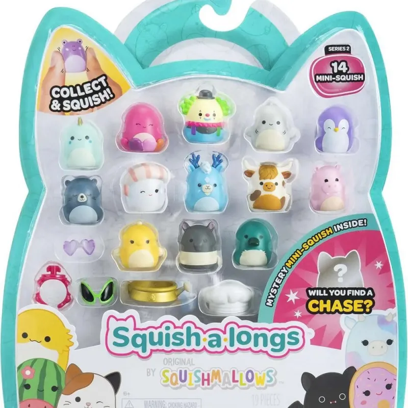 SQUISH-A-LONGS 14 PACK FIGURICE