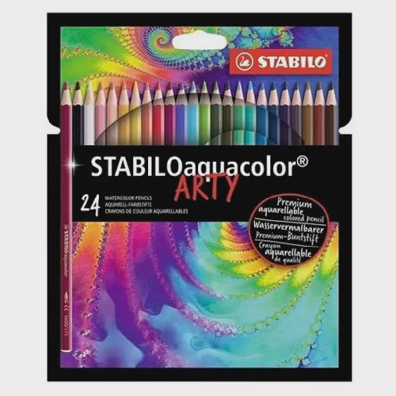 STABILO AQUACOLOR ARTY BOJICE 1/24