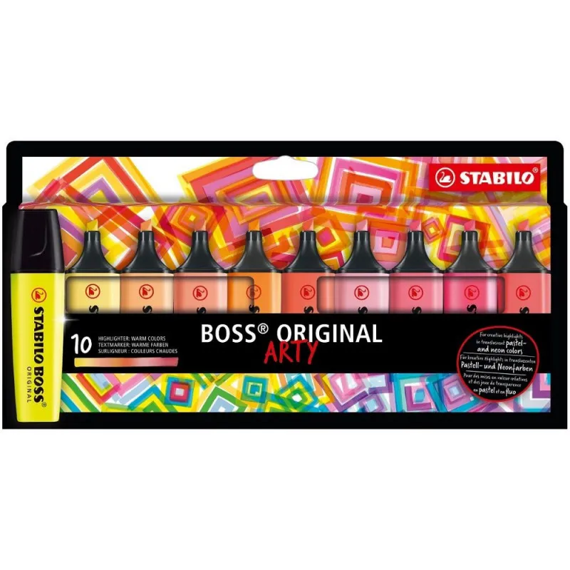 STABILO BOSS ARTY WARM SIGNIRI 1/5