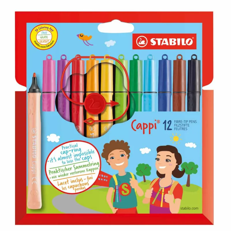 STABILO STABILO CAPPI FLOMASTER 1/12