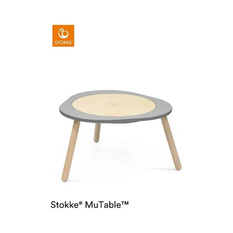 STOKKE MUTABLE STORM GREY V2 (SA 3 DVOSTRANE TABLE ZA RAZL. AKTIVNOSTI)