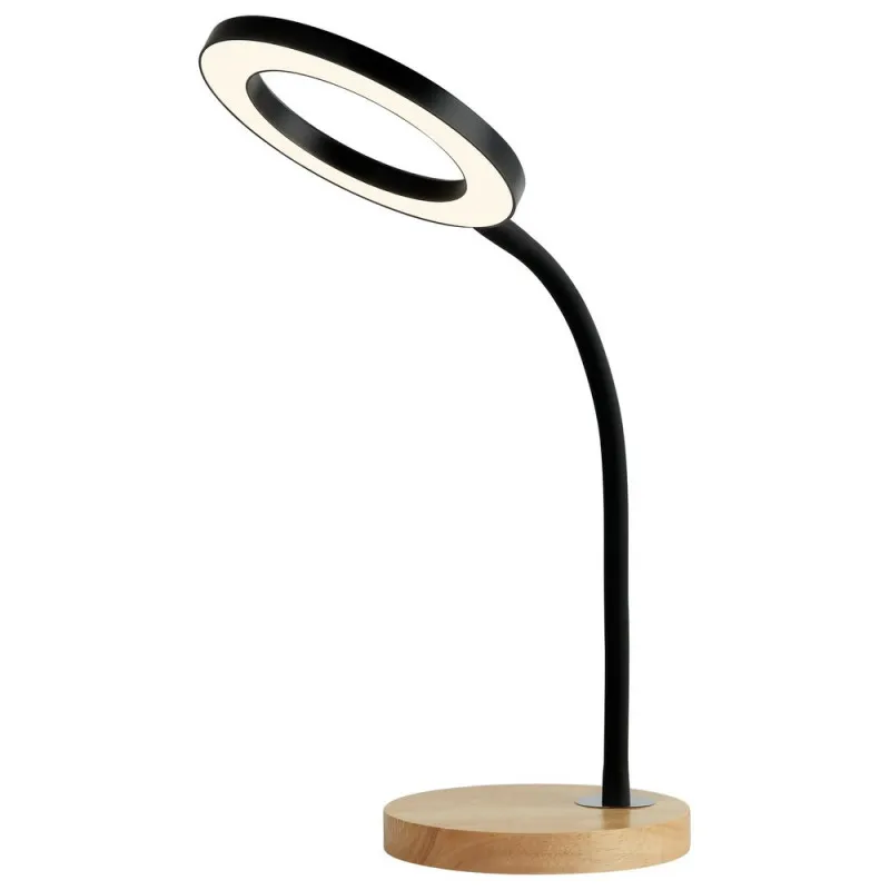 STONA LED LAMPA CRNA