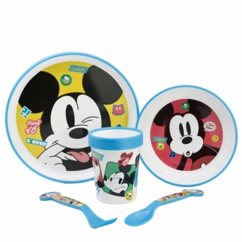 STOR NON SLIP SET ZA RUCANJE 5 DELOVA MICKEY
