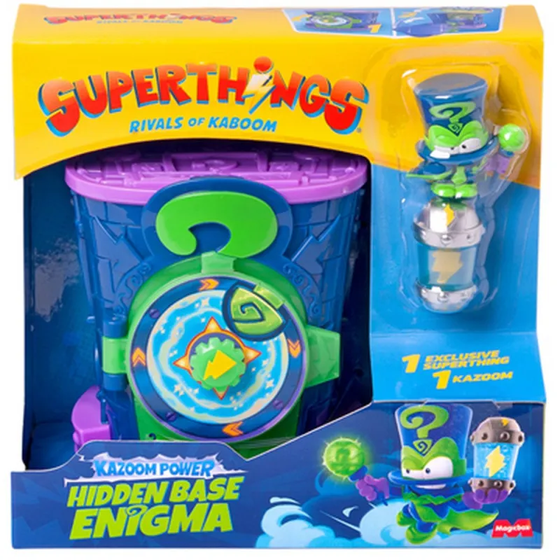 SUPERTHINGS S - PLAY SET 1X12 HIDDEN BASE ENIGMA