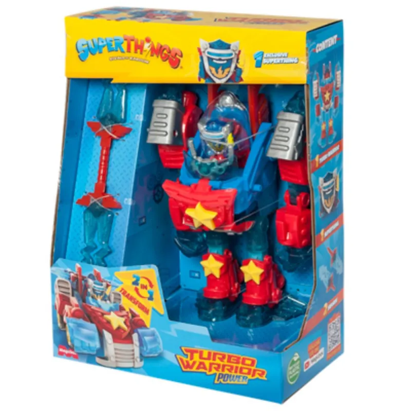 SUPERTHINGS S - PLAYSET 1X6 TURBO WARRIOR POWER