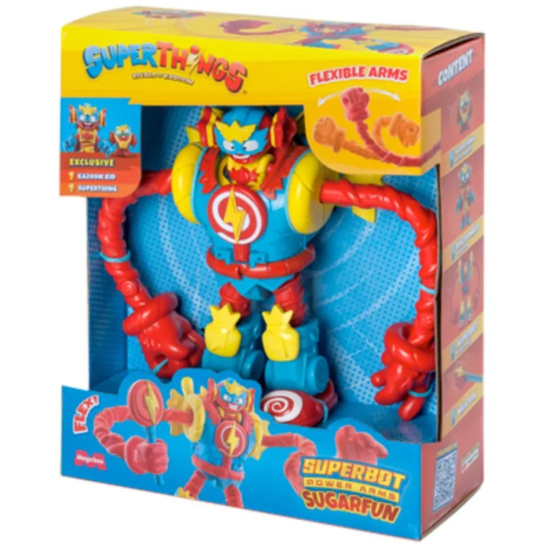 SUPERTHINGS  SET 1X6 SUPERBOT SUGARFUN