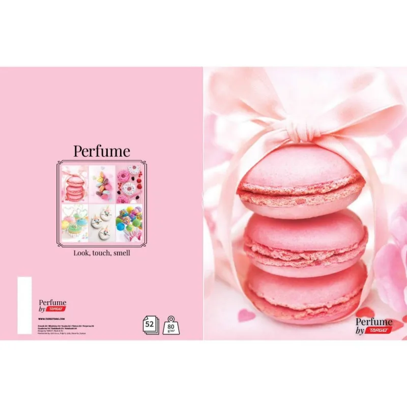 SVESKA A5 KOCKA TARGET PERFUME 26894