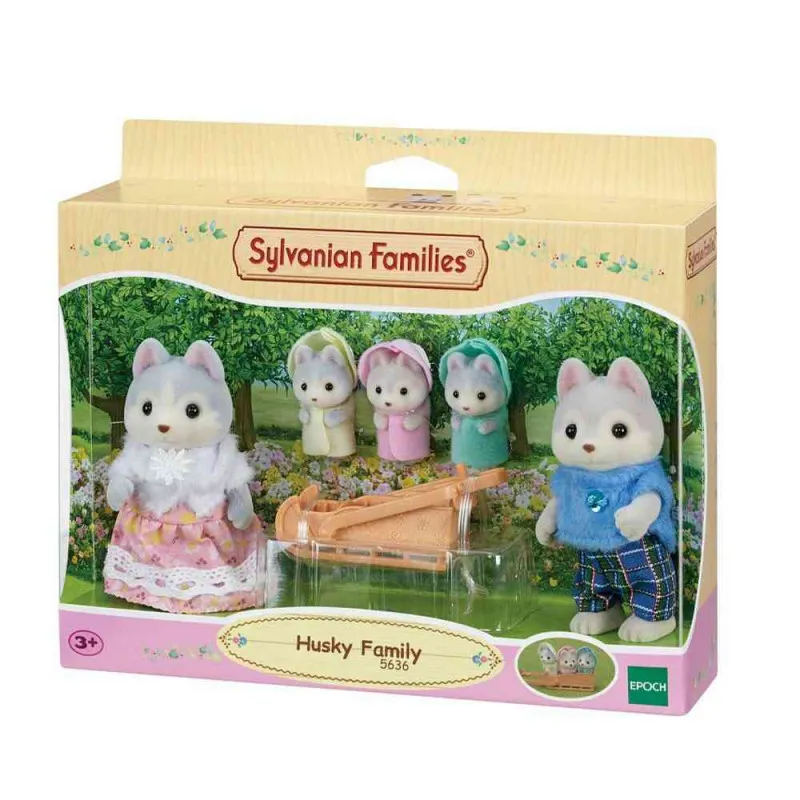 SYLVANIAN HUSKY FAMILY