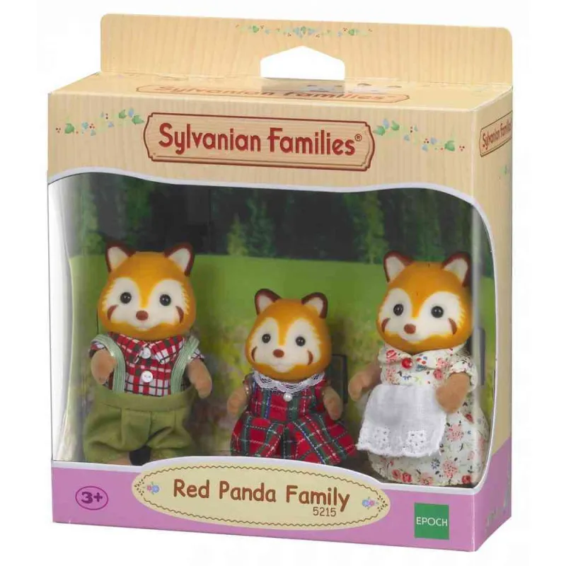 SYLVANIAN RED PANDA FAMILY