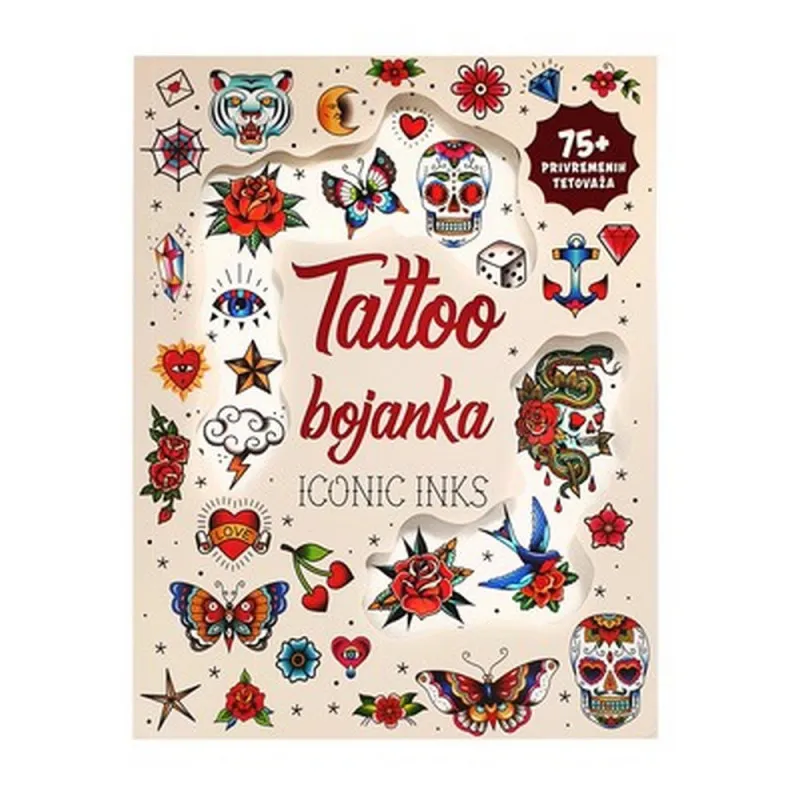 TATTOO BOJANKA -ICONIC INKS 
(75 TETOVAŽA)