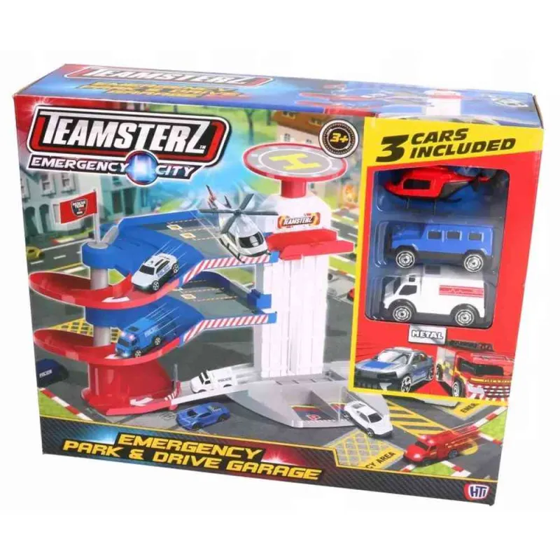 TEAMSTERZ PARKING SET + 3 AUTICA