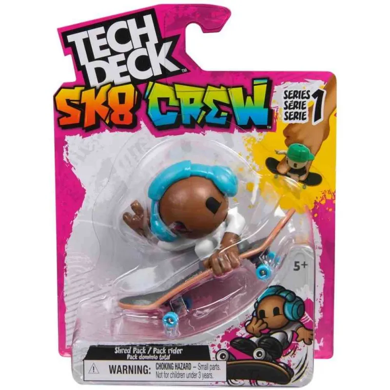 TECH DECK FINGERSKATE SK8ER SA FIGUROM ASST
