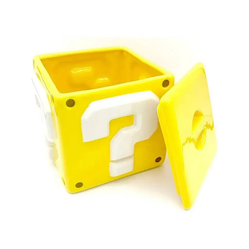 TEGLA ZA KOLAČIĆE SUPER MARIO - QUESTION MARK BLOCK - COOKIE JAR